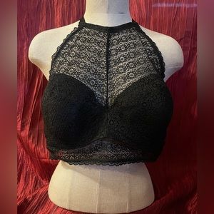 Black lace bralette 38D
